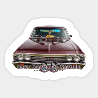 1967 Chevrolet Chevelle SS Hardtop Coupe Sticker